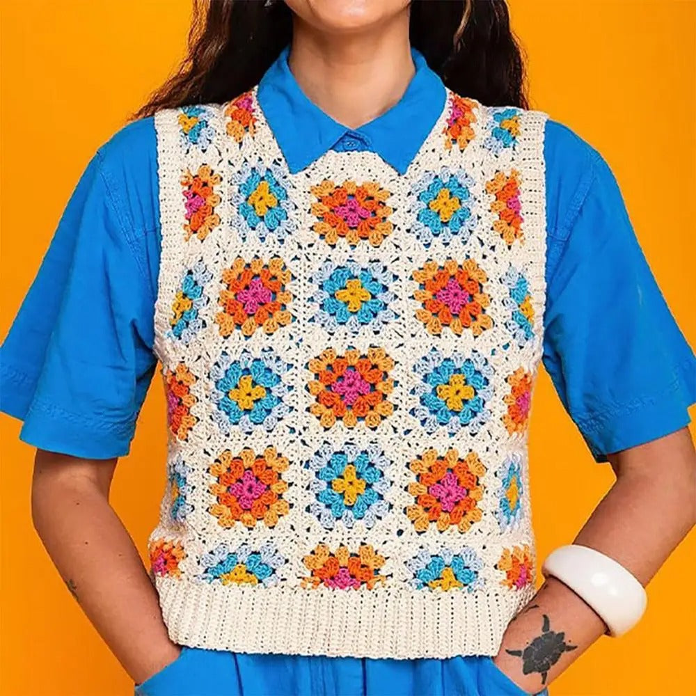 CrochetCards: Guide til Hæklede Firkanter - Komplet Kortspil