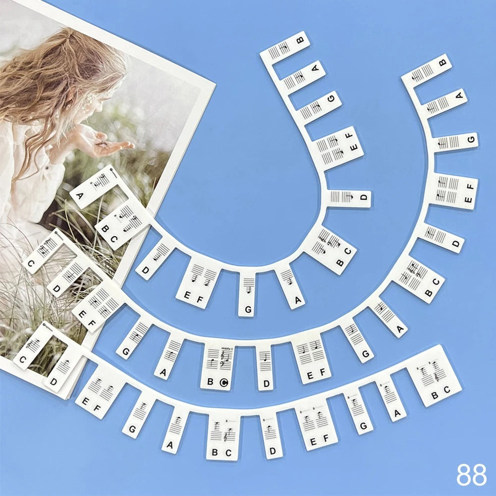 KeyboardLabel – Aftagelige silikonenoder til klaver og keyboard