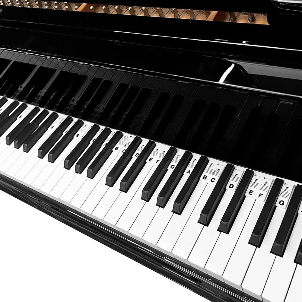 KeyboardLabel – Aftagelige silikonenoder til klaver og keyboard