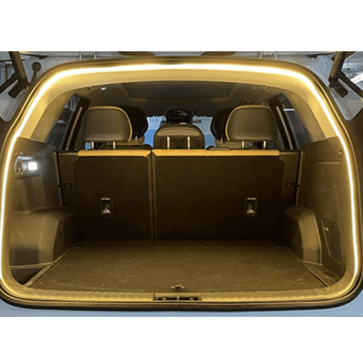 Dynamisk flydende lysliste til bagagerum