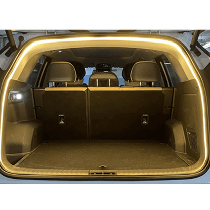 Dynamisk flydende lysliste til bagagerum