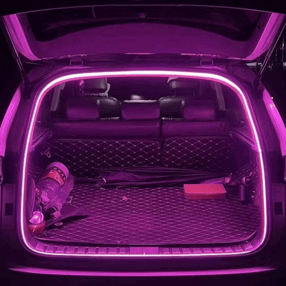 Dynamisk flydende lysliste til bagagerum