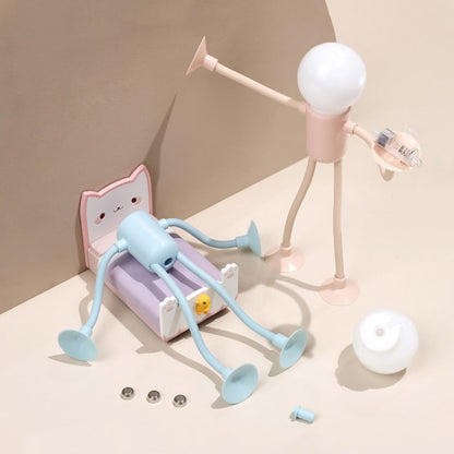 Ledsen™ FigureLamp 1+1 GRATIS: Natlampe med Blødt Lys og Fleksibel Figur