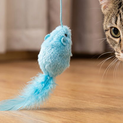 💥Få 49% rabatt för dig! Interaktiv fjärrkontroll Hängande kattleksak